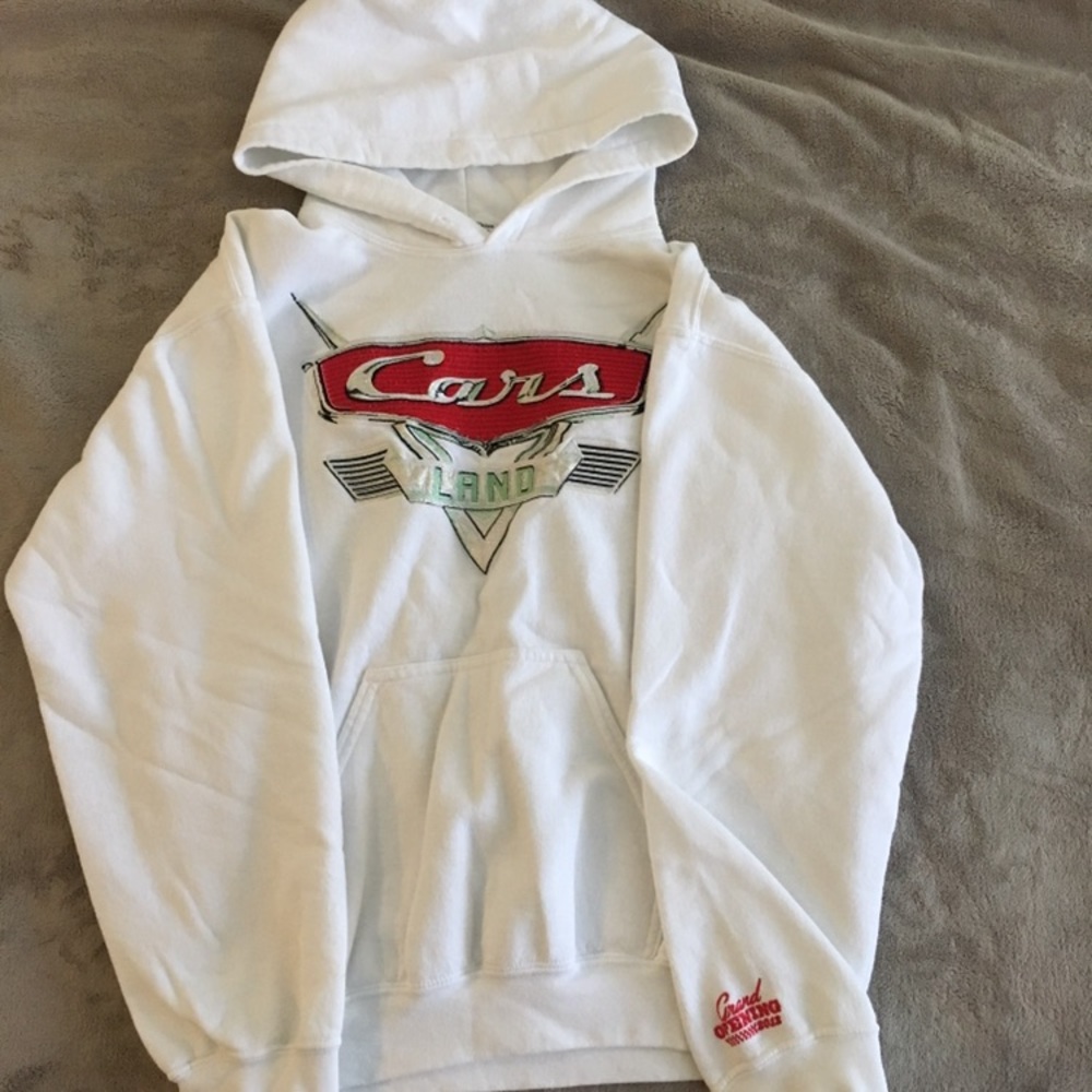 !! Limited addition white cars hoodie !!